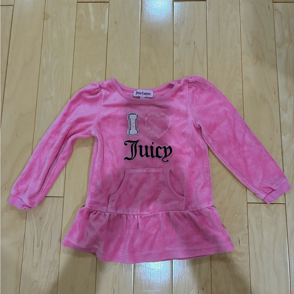 Juicy Couture Velour Toddler Top